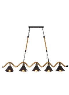 Next Life 5 Head Rope Pendant Light Vintage Chandelier Fitting for Cafe Restaurant And Home Decoration  - Image 5
