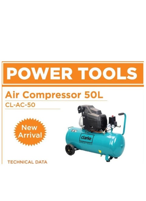 CLARKE Air Compressor 50L