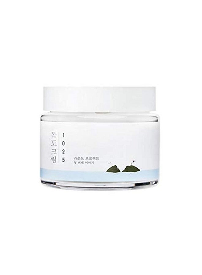 ROUND LAB 1025 Dokdo Cream | Facial Cream, Soothing, Moisturizing Cream (2.71fl.oz) (International Ver.) - Image 1