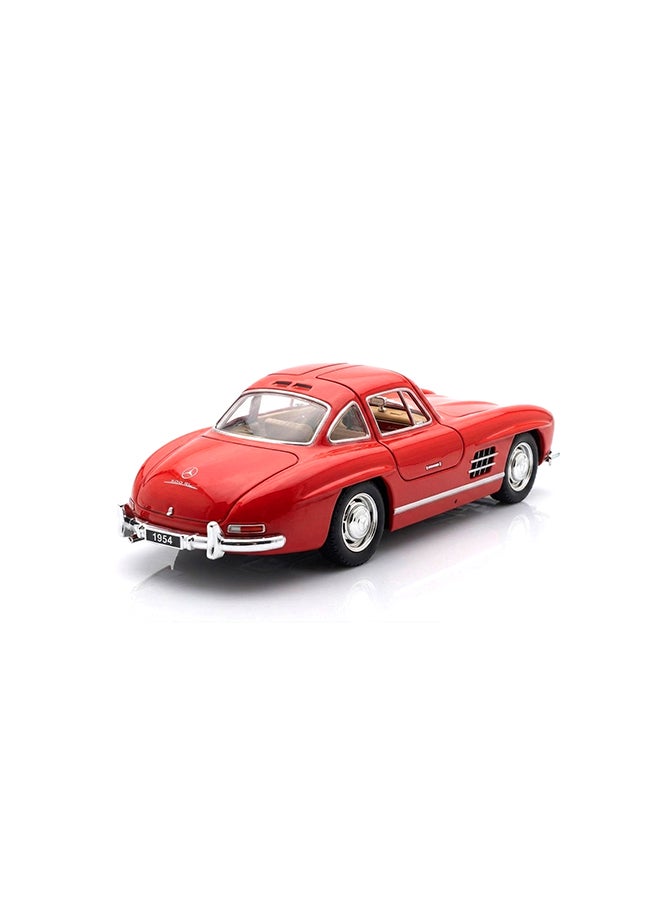 Kinsmart كينسمارت 1:36 1954 مرسيدس-بنز 300SL نموذج سيارة مصنوعة من المعدن – لعبة سحب للخلف للأطفال وجامعي التحف - Image 2