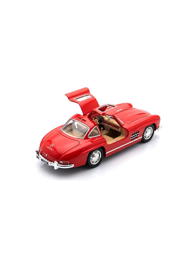 Kinsmart كينسمارت 1:36 1954 مرسيدس-بنز 300SL نموذج سيارة مصنوعة من المعدن – لعبة سحب للخلف للأطفال وجامعي التحف - Image 3