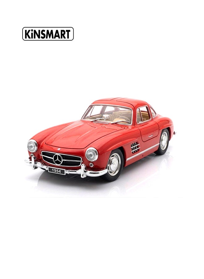 Kinsmart كينسمارت 1:36 1954 مرسيدس-بنز 300SL نموذج سيارة مصنوعة من المعدن – لعبة سحب للخلف للأطفال وجامعي التحف - Image 1