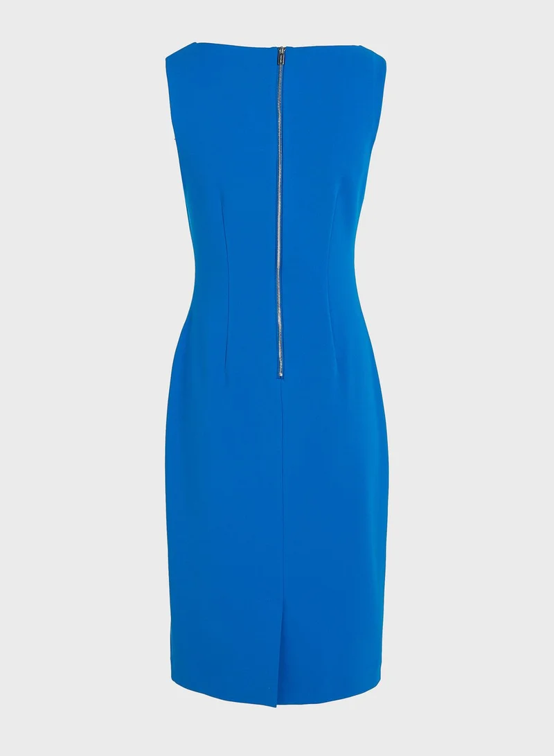 calvin klein ruched sheath dress Armoire