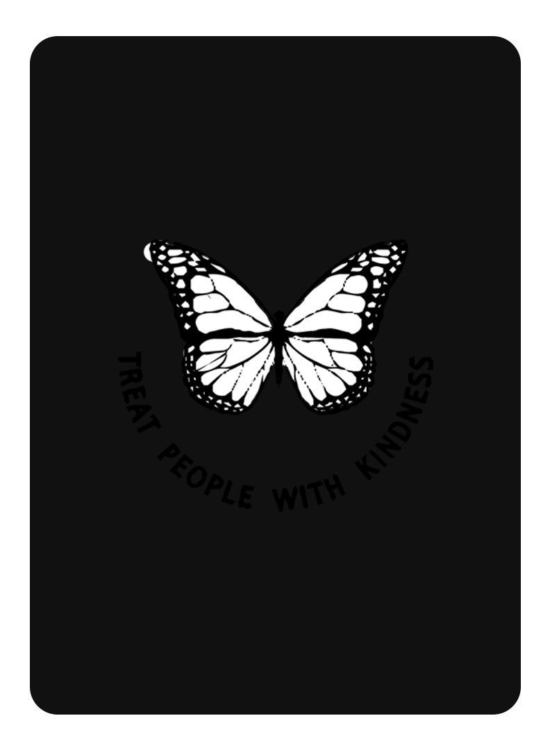 Theodor Protective Flip Case For Samsung Galaxy Tab S9 Plus With Trifold Stand Auto Wake Sleep Shockproof Cover Treat people with kindness-01 - Image 1