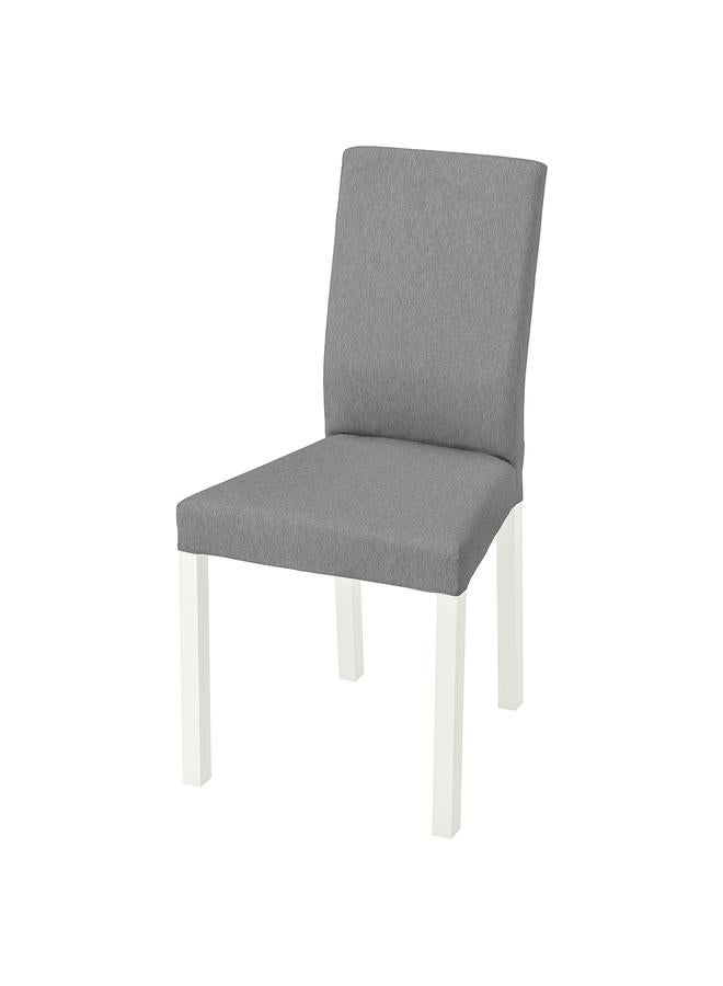 Zaboon Chair, white/Knisa light grey - Image 1