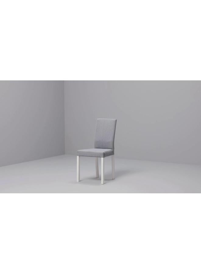 Zaboon Chair, white/Knisa light grey - Image 2