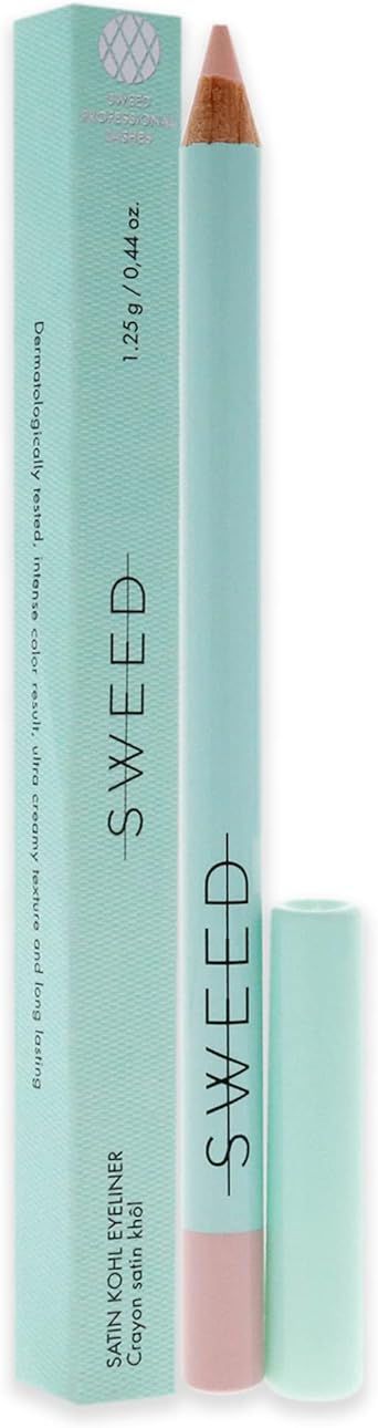 SWEED Sweed Satin Kohl Ultra Creamy Bright Eyeliner Waterproof and Long Wearing Eye Pencil with Intense Colour - Image 4
