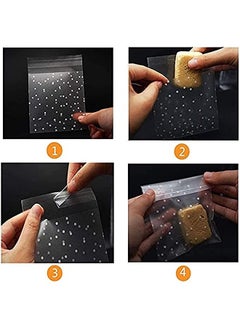 4”x4”Self Adhesive Candy Bag 400 PCS Cellophane Cookie Bags Self-adhesive Sealing Cellophane Bags White Polka Dot Clear Bags OPP Plastic Party Bag for Bakery, Candy, Soap, Cookie - pzsku/Z4CAFCE77BFE876562320Z/45/_/1697072753/1b82278c-656a-486c-beac-ab0e65329429