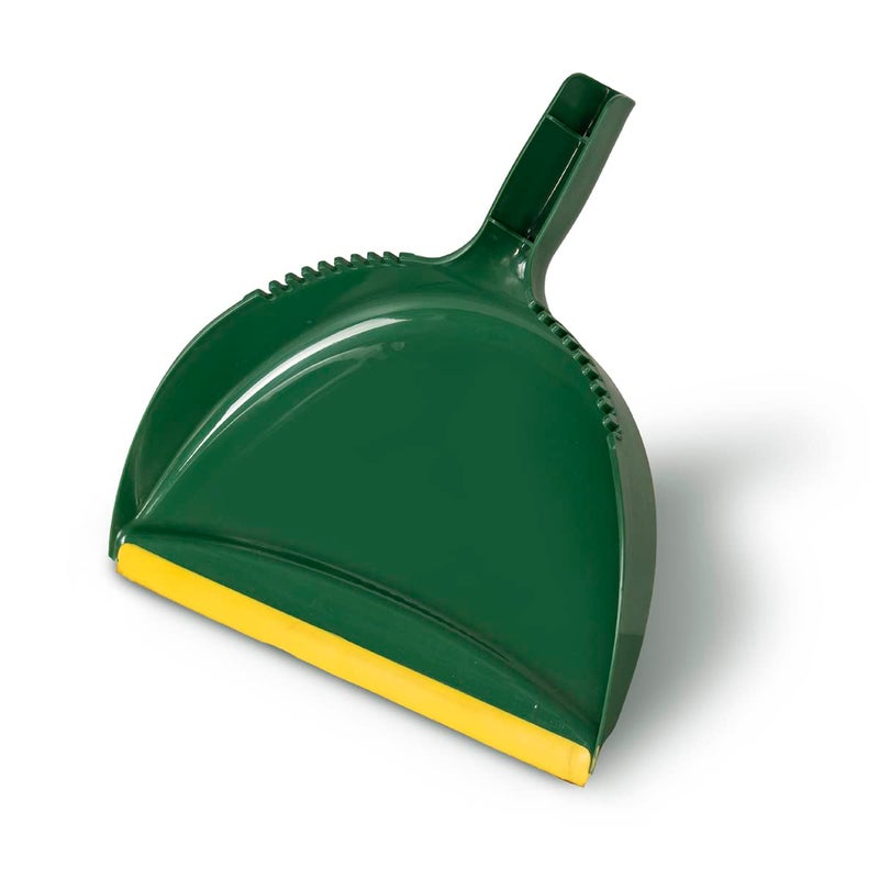 PineSol Jumbo Dustpan 132 Heavy Duty Dust Pan with Rubber Edge ClipOn Design Attaches to Standard Broom Sticks