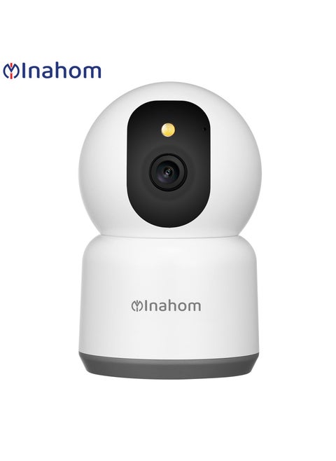 Inahom Pan & Tilt Full HD 5MP Smart Camera with Wi-Fi Support 2.4G or 5G Wi-Fi Motion detection alarm Human Alarm Phone push alarm Supported max 128GB microSD card for recording and playback