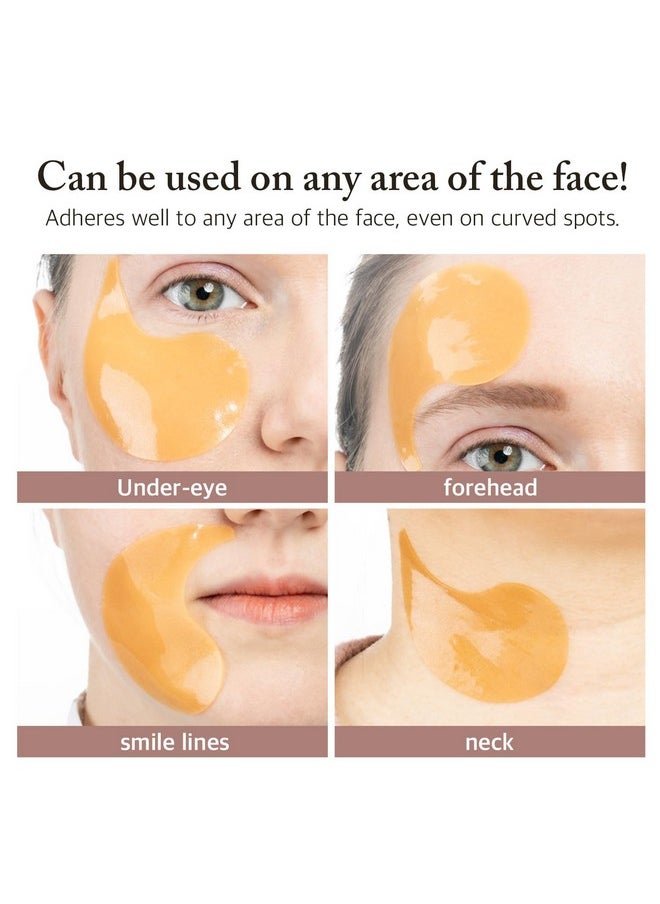 Eyenlip - eyeNlip Salmon & Peptide Nutrition Eye Patches - Hydrating & Anti-Aging Under Eye Patches with Collagen & Peptides for Puffy Eyes, Fine Lines, and Dark Circles - Korean Skincare, 60 Patches - Image 1