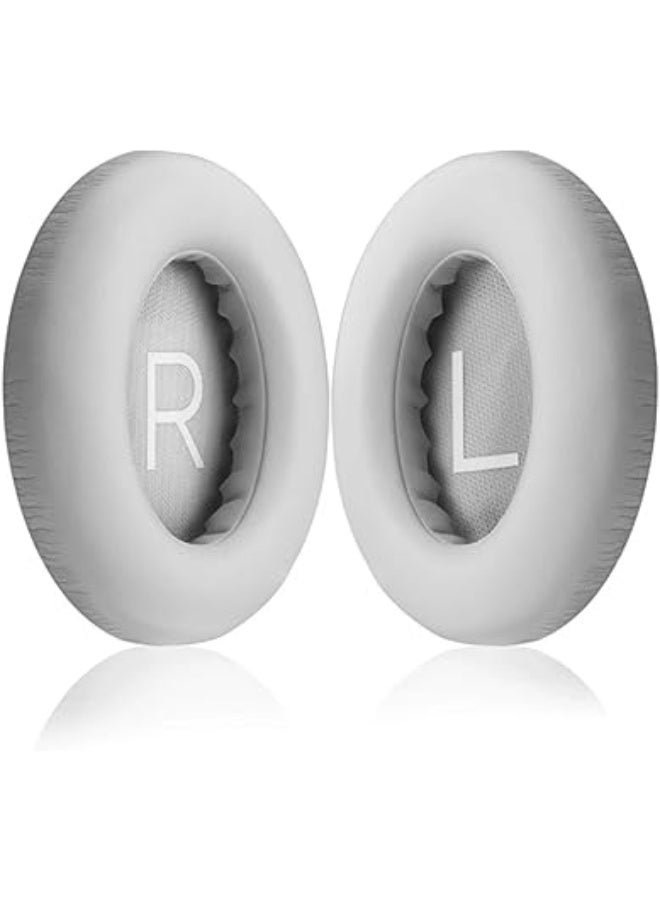 وسائد أذن بديلة لسماعات Bose 700 وNC700، مصنوعة من إسفنج الميموري فوم عالي الجودة ومغطاة بجلد ناعم ومتين لراحة فائقة أثناء الاستخدام الطويل، سهلة التركيب وتوفر عزلًا ممتازًا للصوت، تأتي في عبوة تحتوي على زوج واحد باللون الرمادي – وسائد بديلة لسماعات بوز – وسائد أذن ميموري فوم – وسائد جلدية مريحة للسماعات - Image 1