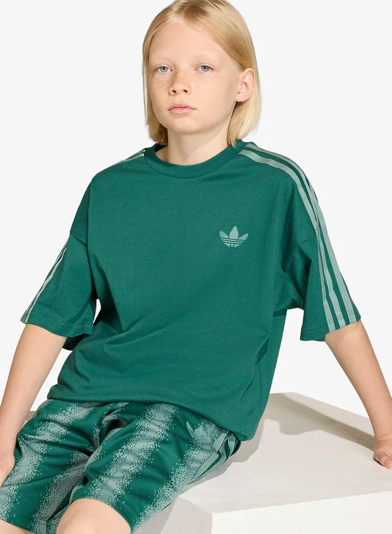 Adidas Originals CGREEN Youth Minecraft Loose Batwing T-Shirt  | Best Price UAE