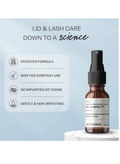 Avenova Avenova Eyelid and Eyelash Cleanser Spray - Pure Hypochlorous Acid, Gentle Everyday Lash Cleanser For Eye Irritation, 20mL (0.68oz)  - Image 3
