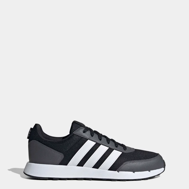 Adidas Core Black / Cloud White / Grey Six Run 50s Shoes  | Best Price UAE