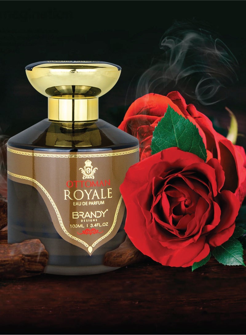 BRANDY DESIGNS براندى ديزاينز أوتومان رويال 100 مل ماء عطر/عطر مثالي للمناسبات الخاصة - استمتع بهدية خاصة حصرية - Image 4