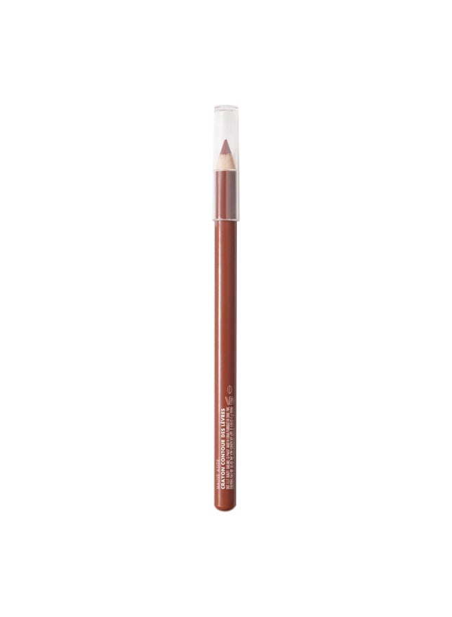 elf e.l.f. Cream Glide Lip Liner, Highly-Pigmented Pencil For Shaping & Sculpting Lips, Semi-Matte Finish, Vegan & Cruelty-Free, Mauve Aside - Image 4