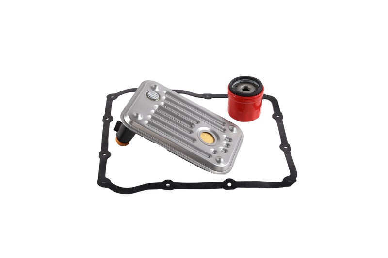 Lougfeu Transmission Filter Kit for Allison 1000 2000 Series,Fit for 2001-2010 Chevy Silverado/GMC Sierra 2500 3500HDï¼Œ Internal Shallow Filterï¼† External Spin On Filter ï¼ŒReplaces OE 29539579 29537965 - Image 1