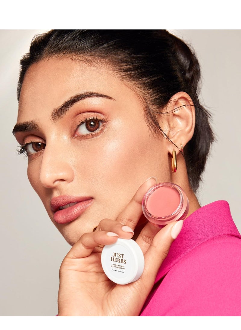 Just Herbs Just Herbs Ayurvedic Natural Lip Cheek Tint Blush  - Image 4