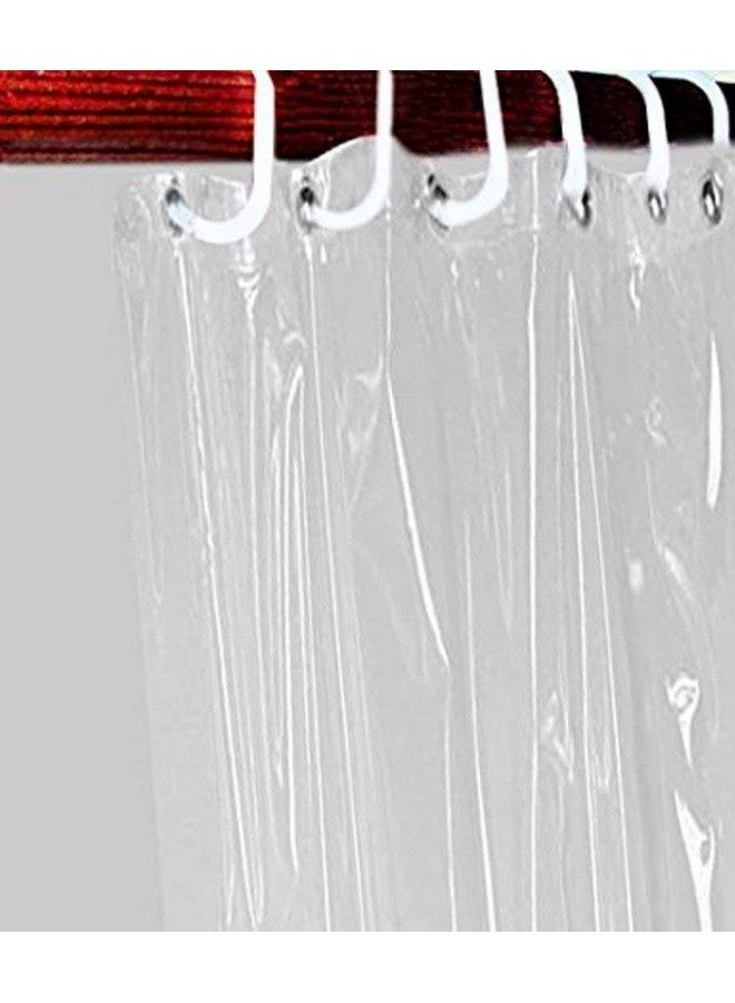 ينسج الأصفر ستارة تكييف هواء من مادة PVC بسمك 0.30 مم من Yellow Weaves (4.5 × 9 أقدام، عبوة من قطعتين)، شفافة - Image 3
