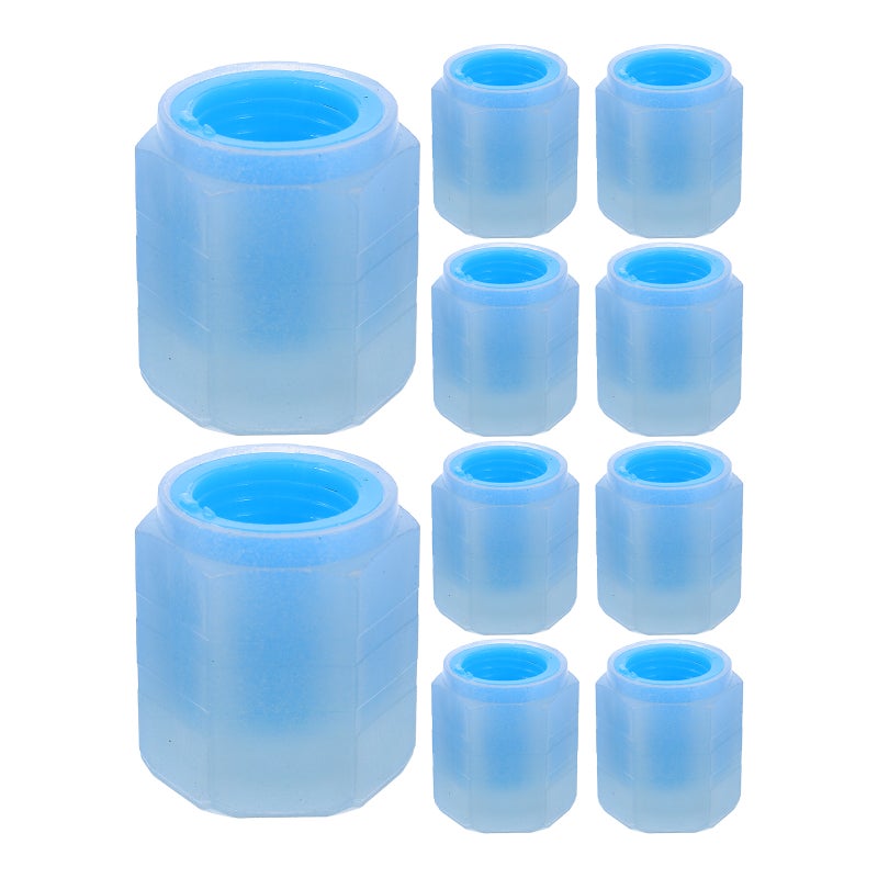 12pcs Car Tire Valve Caps Vehicle Valve Caps Auto Replacement Tire Valve Stem Caps - Image 1