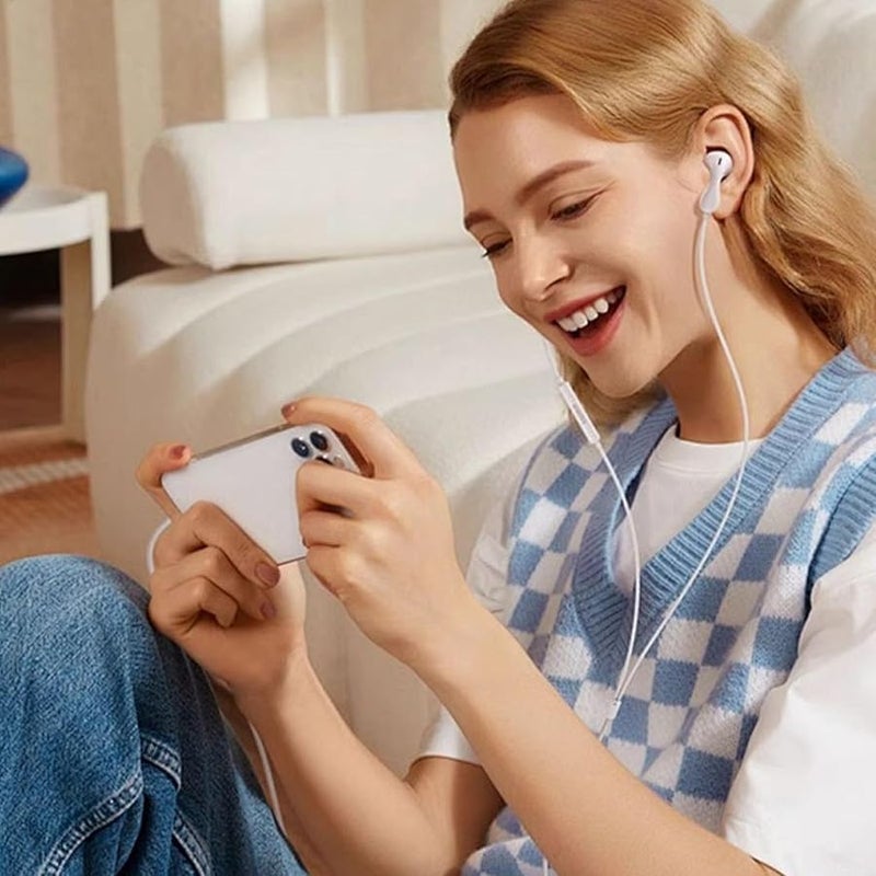 3.5mm In Ear Earphone with Powerful Bass Noise Isolating Multifunction Headphone - Image 4