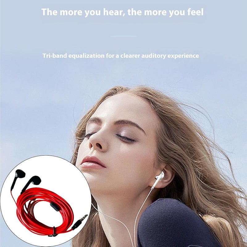 3.5mm In Ear Earphone with Powerful Bass Noise Isolating Multifunction Headphone - Image 3