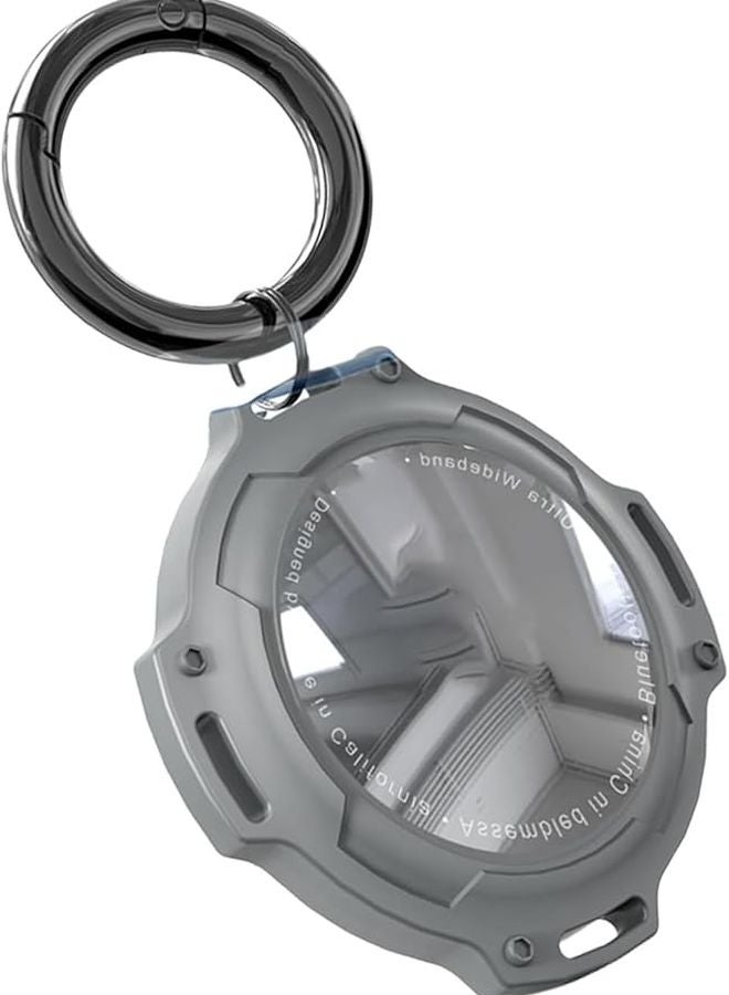 Gray Full Coverage Protective Case For Tracker Holder Scratch Proof Keychain - Image 4