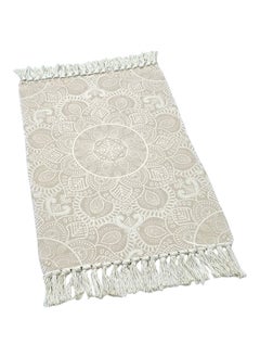 BABYCARA 2pc of Woven Bohemian Folk embroidery Door Mat for Indoor Outside Entrance Non-Slip Bathroom Floor Mat Machine Washable  - Image 3