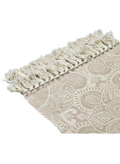 BABYCARA 2pc of Woven Bohemian Folk embroidery Door Mat for Indoor Outside Entrance Non-Slip Bathroom Floor Mat Machine Washable  - Image 4