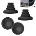 MOXRUQ 4 PCS Car Silicone Cushion Pads Airbag Shock Absorber Car Door AntiCollision Buffer Universal for Cars Trucks Black - Image 2