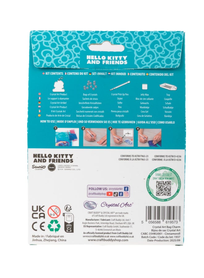 Craft Buddy تشينامورول، سحر حقيبة كريستال آرت - Image 2