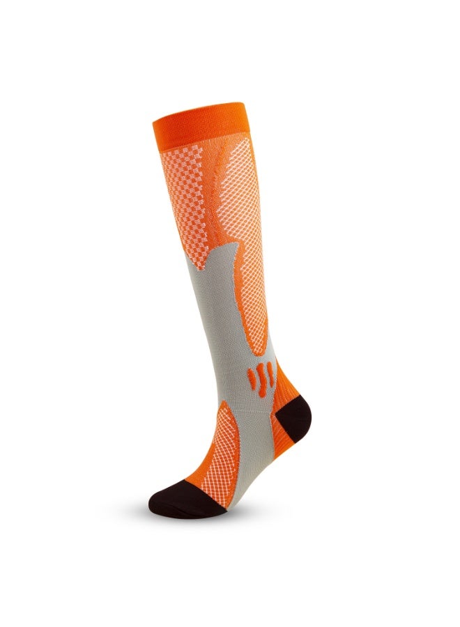 KUYING Fashion Anti Slip Breathable Sports Socks Three Piece Set