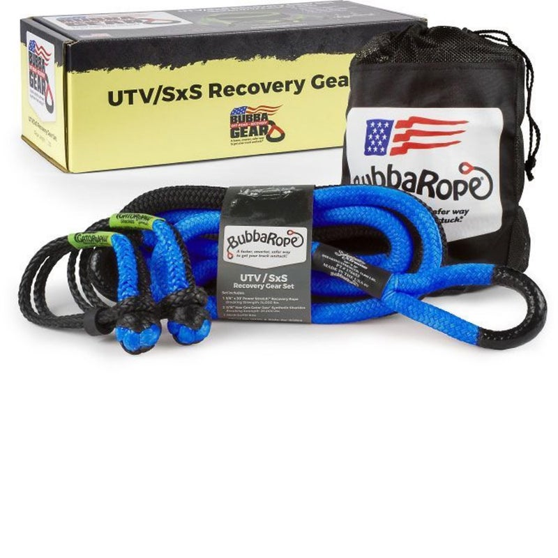 Bubba Rope Sidewinder 58x20 Utv Power Stretch Rp Blue 176653BL