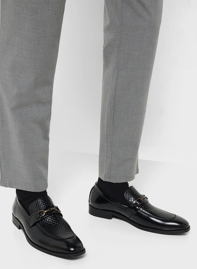 روبرت وود Texture Detail Classic Formal Slip Ons