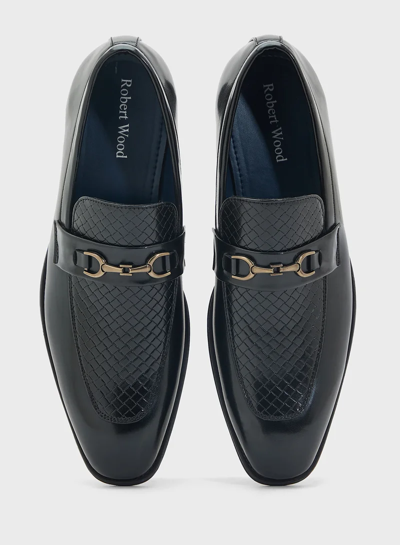 روبرت وود Texture Detail Classic Formal Slip Ons