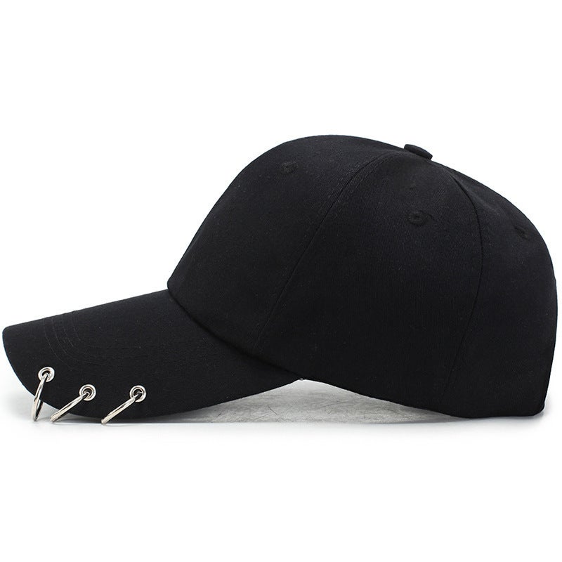 Adjustable Cotton Blend Baseball Cap for Sun Protection - Image 2