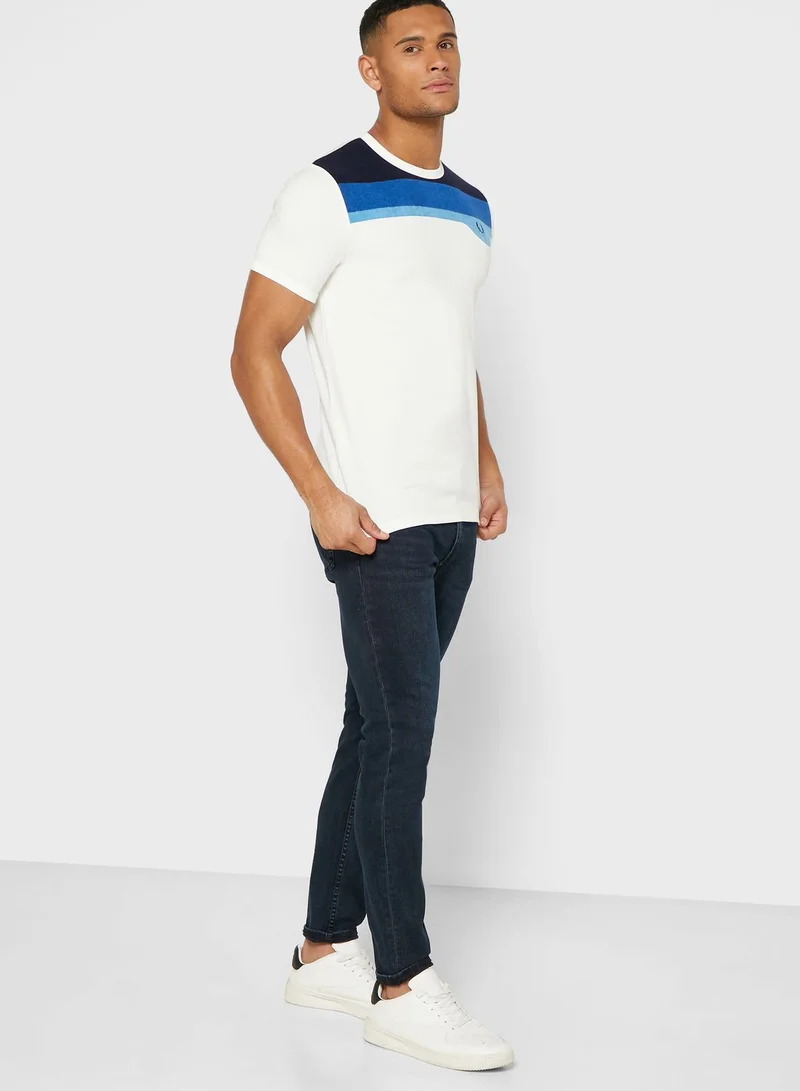 FRED PERRY Pocket Detail Crew Neck T-Shirt