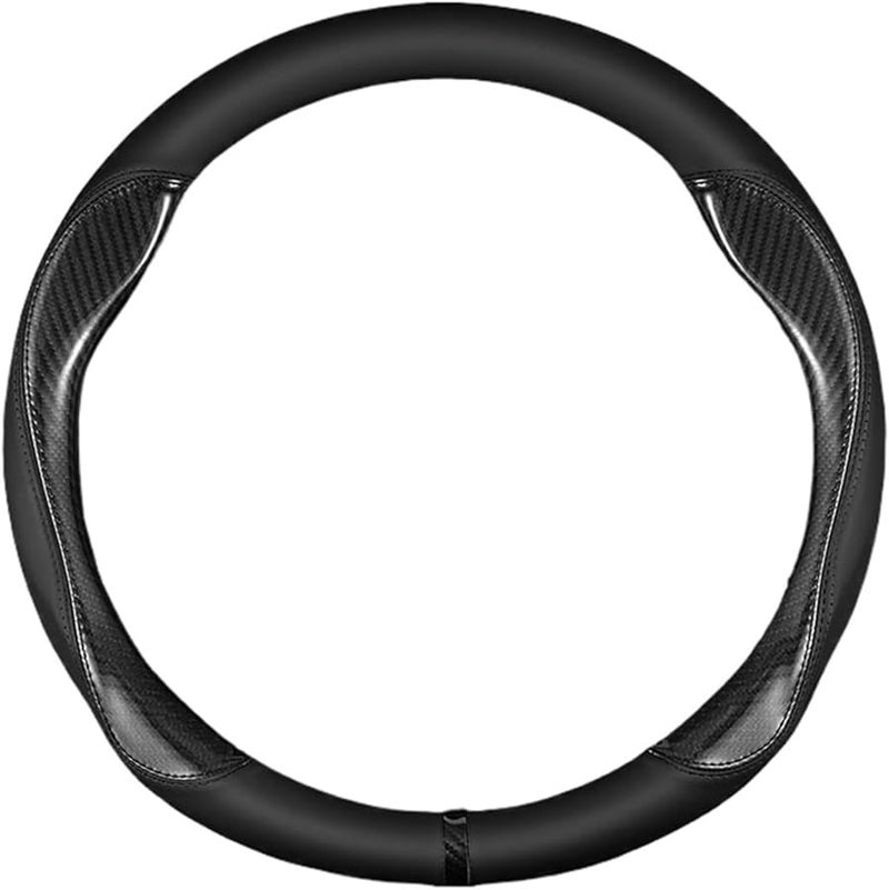 Isuzu D-MAX V-Cross Mu-X TAGA Suede Carbon Fiber Anti Slip Steering Wheel Cover Type O Carbon Fiber - Image 2