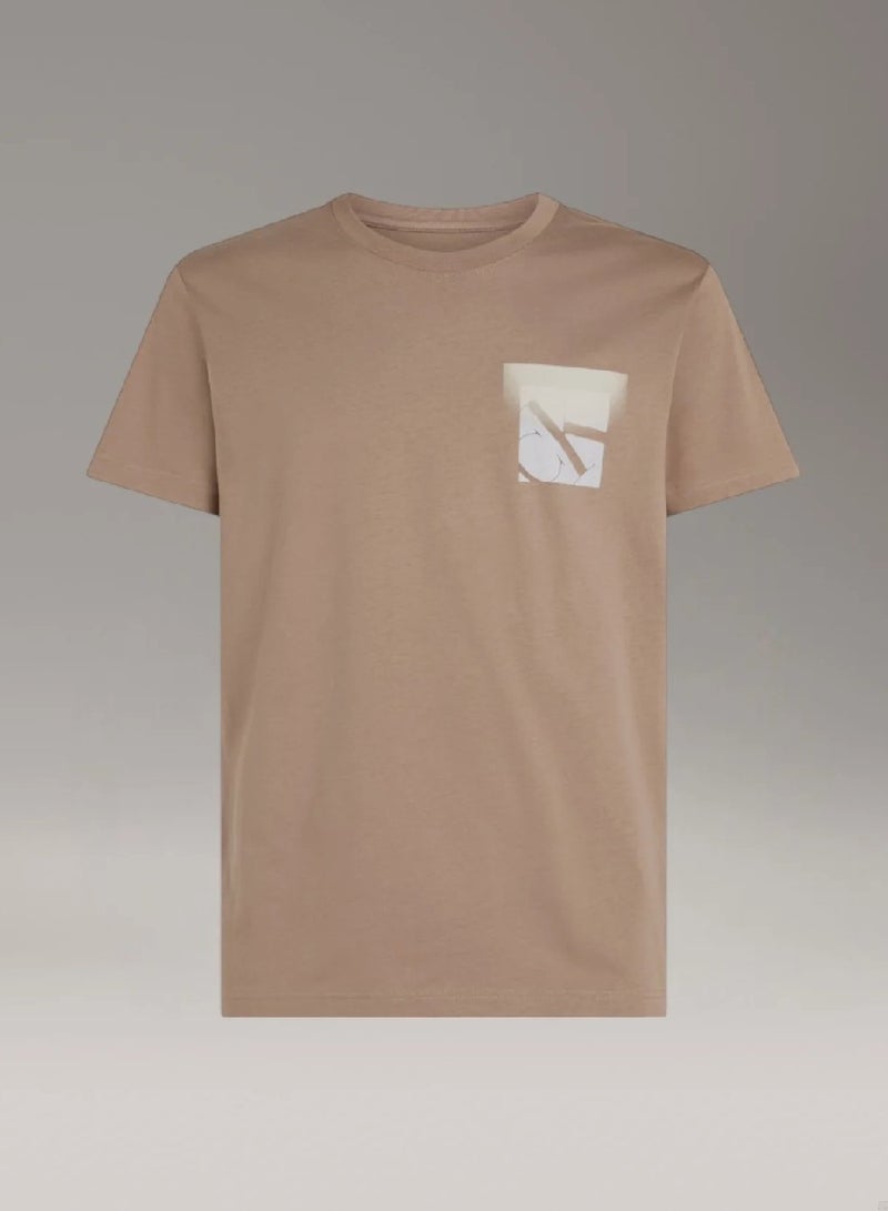 كالفن كلاين جينز تيشرت مزين بحروف كلفن كلاين - Image 5