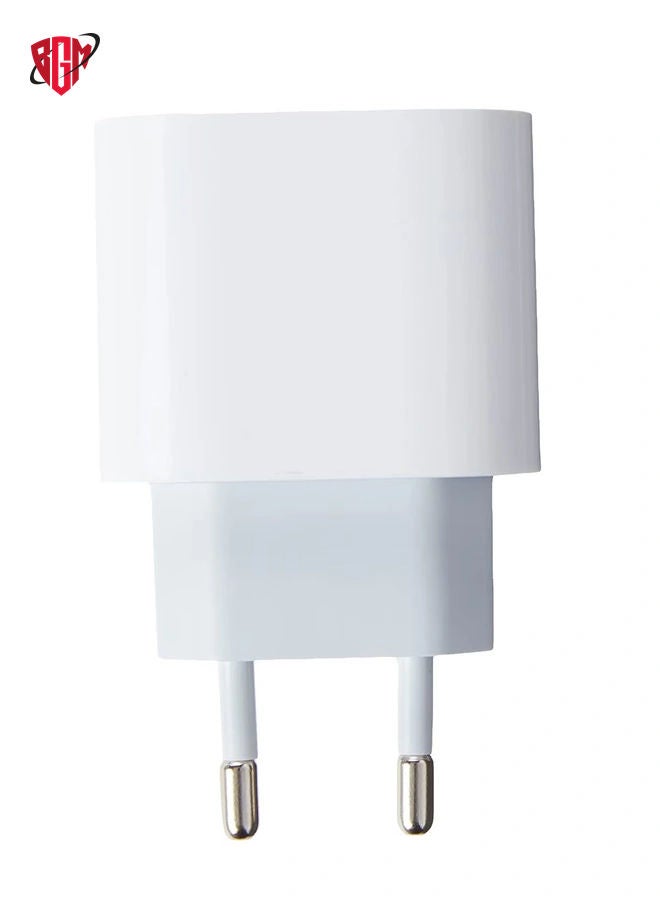 BGM Apple 20W USB-C Power Adapter 5cm - White - Image 2