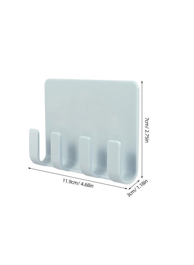 UKCOCO Cell Phone Wall Mount, 3 Pack Multi Purpose Plastic Phone Charging Dock Holder Shaving Razor Towel Hook Bracket for Smartphone Tablet eReader (Mixed Color) - Image 2