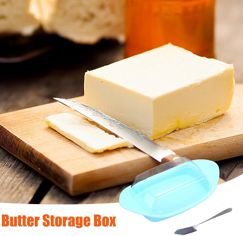 Butter Box | Dairy Food Holder with Cutter - Butter Container for Fridge,for Home Farmhouse Dining Room Restaurant Family Gathering Housewarming Birthday - Image 2