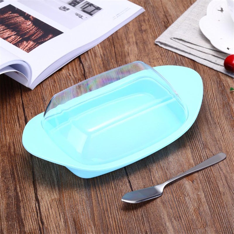 Butter Box | Dairy Food Holder with Cutter - Butter Container for Fridge,for Home Farmhouse Dining Room Restaurant Family Gathering Housewarming Birthday - Image 3