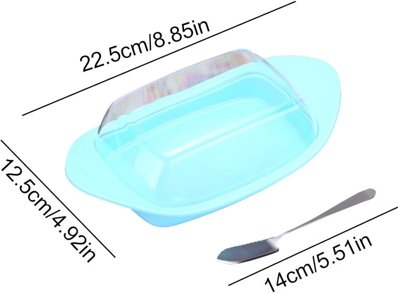 Butter Box | Dairy Food Holder with Cutter - Butter Container for Fridge,for Home Farmhouse Dining Room Restaurant Family Gathering Housewarming Birthday - Image 4