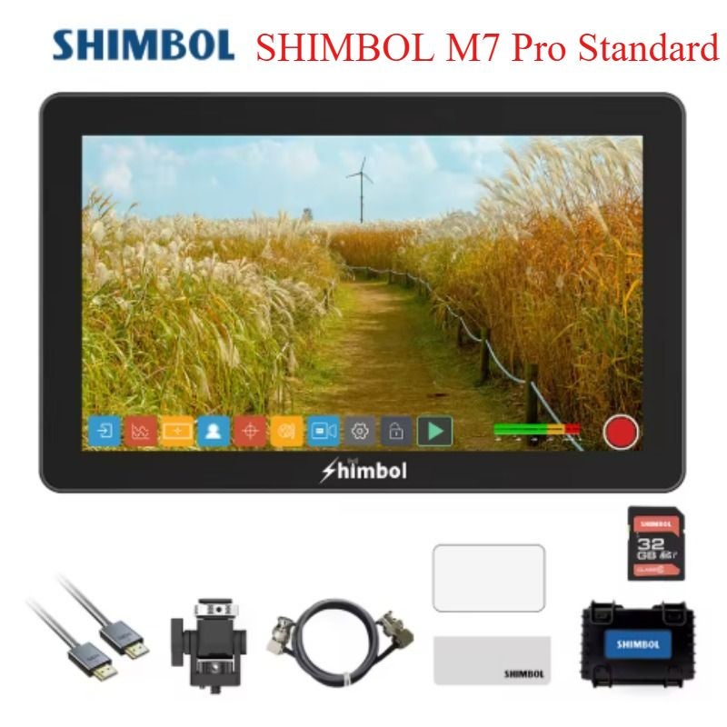 Shimbol M7 Pro Memory Master 7 inch 2200nit 4K IPS Hdmi Camera Field Monitor - Image 1