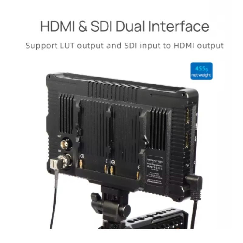 Shimbol M7 Pro Memory Master 7 inch 2200nit 4K IPS Hdmi Camera Field Monitor - Image 5