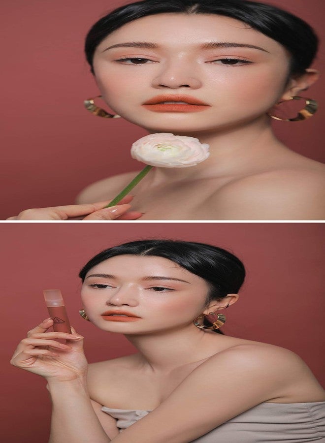 ثري سي إي 3CE BLUR WATER TINT (4.6 غرام) شفاه ناعمة مع تلطيخ أقل ولمسة نهائية ضبابية (#BAKE BEIGE) - Image 3