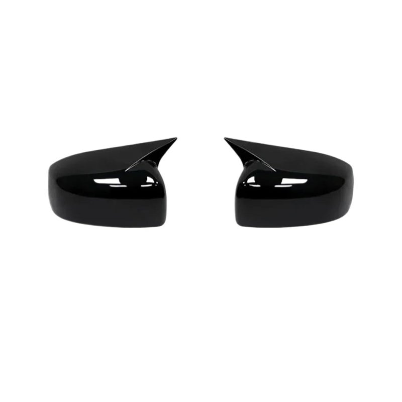Gloss Black Rearview Mirror Cover Compatible With Lancer X 2008 2016 - Image 2