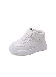 Generic 2022 Kids Mid-top Sneakers Classic Casual Shoes White 